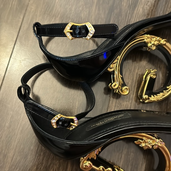 COPY - Dolce Gabbana Baroque Heels 39.5 - Picture 6 of 8